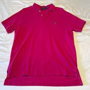 Hot Pink Polo by Ralph Lauren